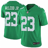 Nike Men & Women & Youth Eagles 23 Rodney McLeod Jr Green Color Rush Limited Jersey,baseball caps,new era cap wholesale,wholesale hats